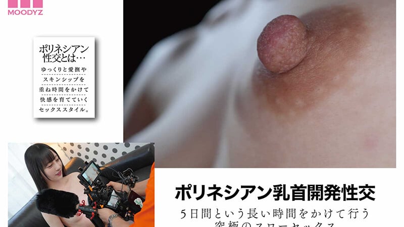 5日間かけて乳首だけを仕込む。1日目の聞き取りから5日目の連続絶頂まで段階を踏む開発性交